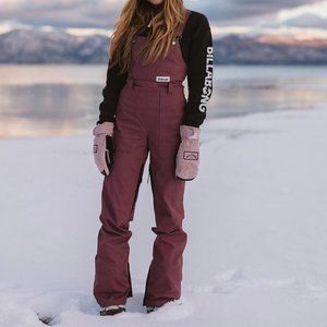 SOLD WORN ONCE 2 Minus 1 Snow The Burgundy Bib